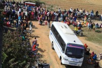 People gathered for treatment and collecting medicine for Mental Illness