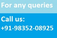 Have Queries Call us at +919835208925